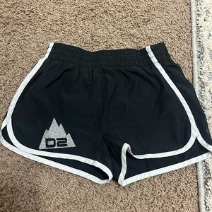D2 Cheer Summit custom shorts, Size YS